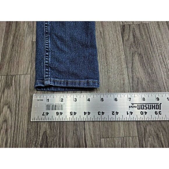 (3/$35) &Denim Size 8 Skinny High Waist Ankle Length Stretch Denim Blue Jeans - Picture 11 of 11